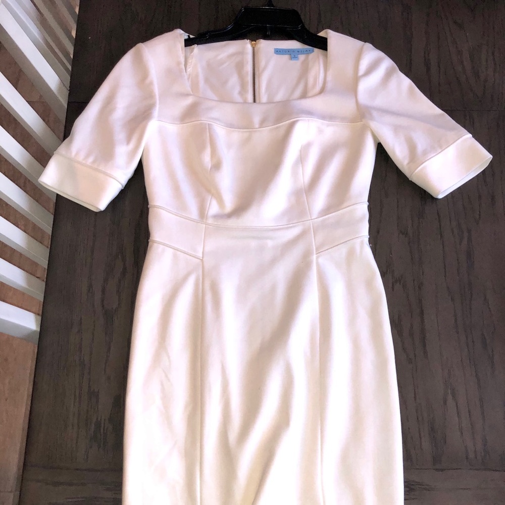 Antonio Melani White Cocktail Dress